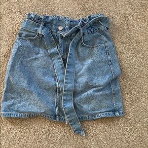 Jean skirt